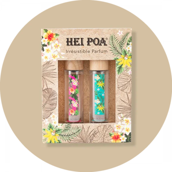HEI POA COFFRET DUO EAUX DE TOILETTE AQUATIQUE & IDYLLIQUE coffret cadeau
