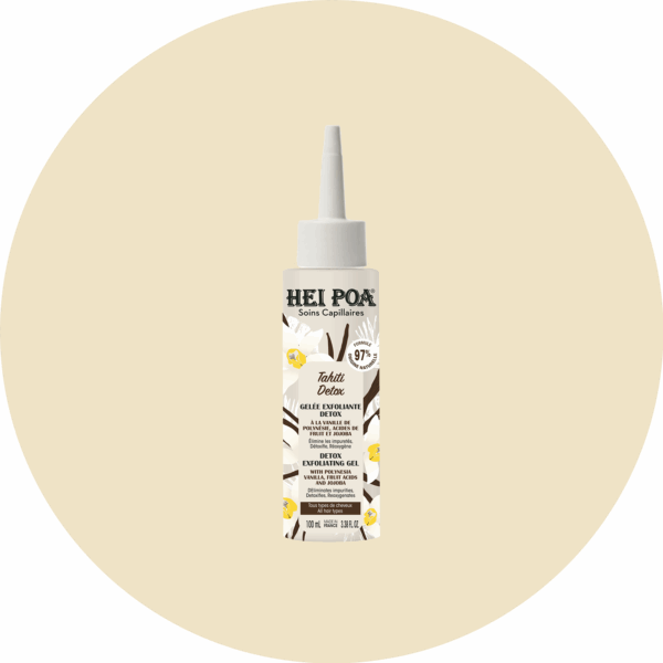 Gelée exfoliante avant shampoing