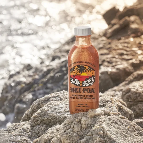 PHOTOS DROITS GERES Pur Monoï Tiaré Nacres Or Huile de monoï