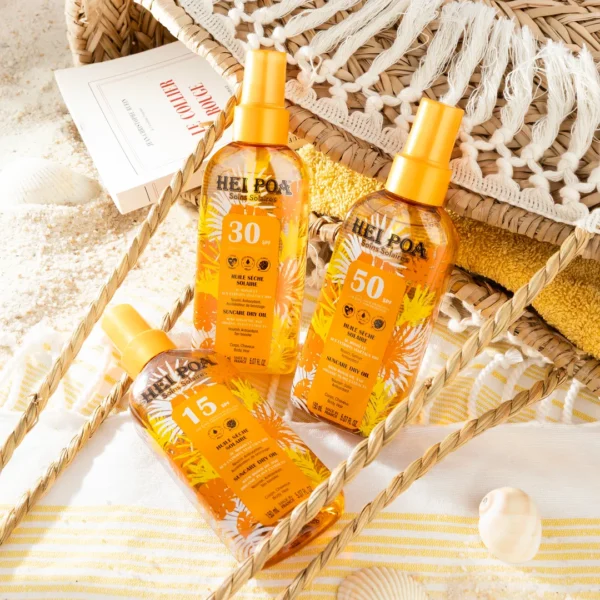 Ambiances Huile Solaire Monoï SPF15 Solaire