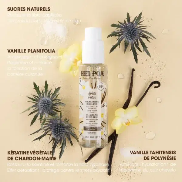 HEI POA Spray démêlant cheveux Soin cheveux
