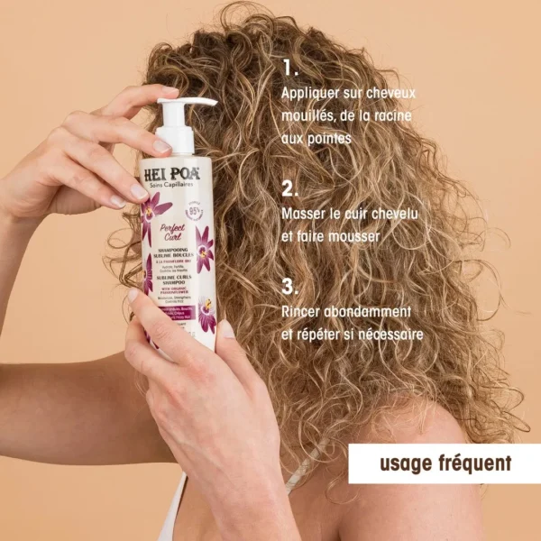 HEI POA Shampoing boucles Soin cheveux