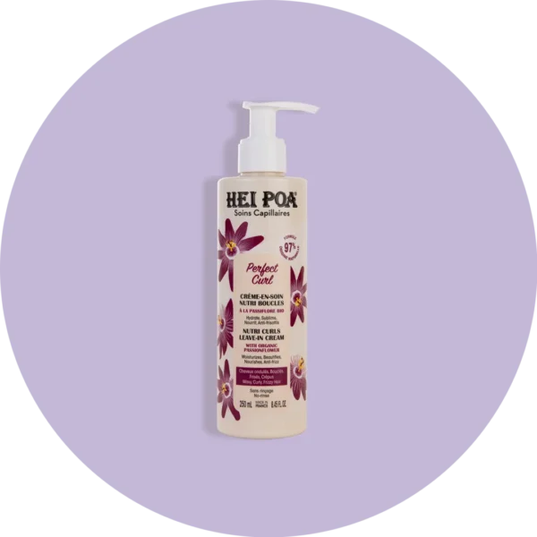 HEI POA Crème boucles sans rinçage - Passiflore Bio Soin cheveux