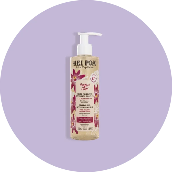 HEI POA Gelée coiffante boucles - Passiflore Bio Soin cheveux