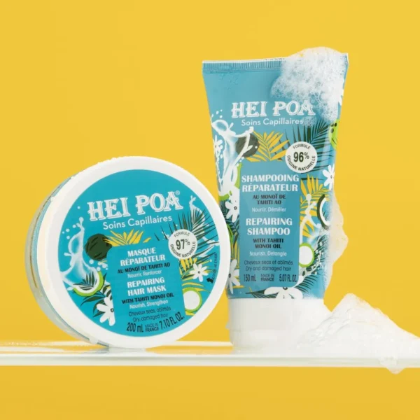 HEI POA Masque Réparateur cheveux - Monoï Soins capillaire