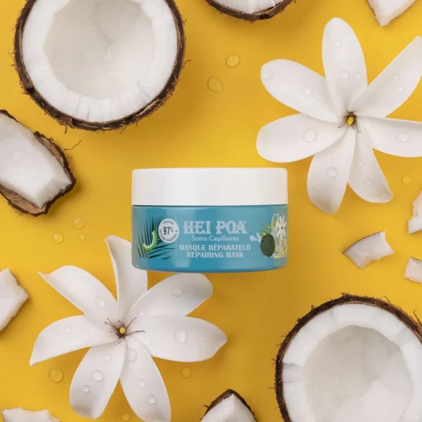 HEI POA Masque Réparateur cheveux - Monoï Soins capillaire